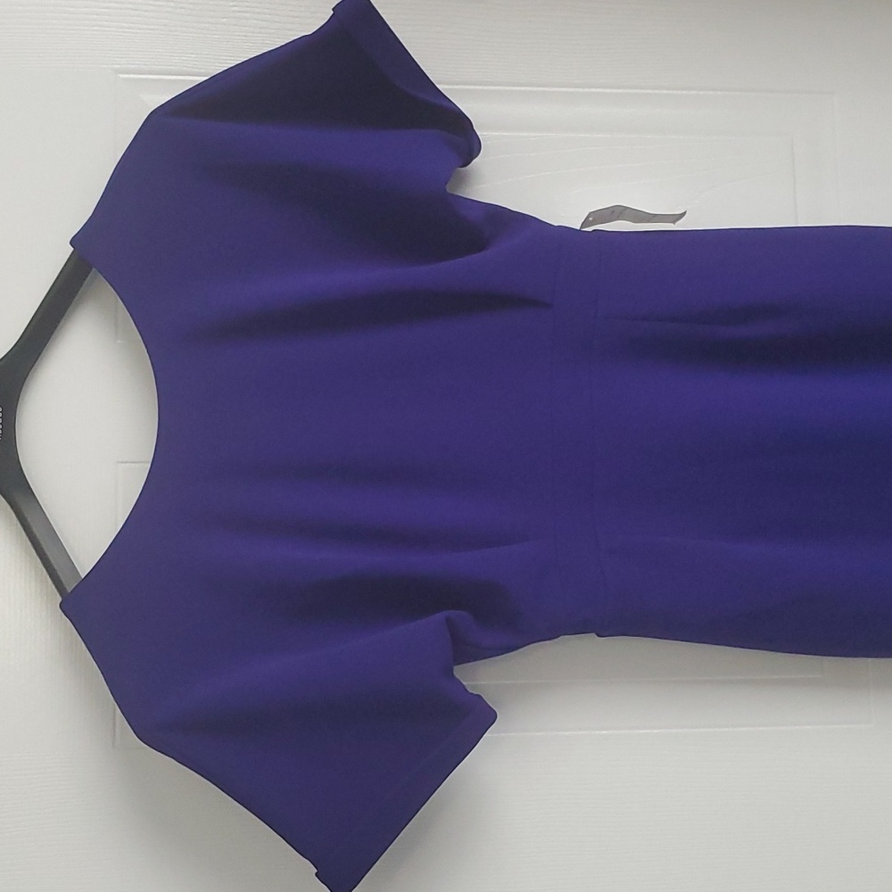 Naiman Marcus dress  D3396 ELECTRIC BLUE COLOR very pretty design size S - Picture 6 of 8